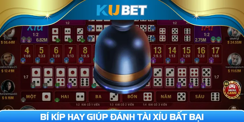 Bí kíp hay giúp đánh tài xỉu bất bại